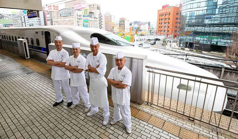 A Special Moment on the Shinkansen