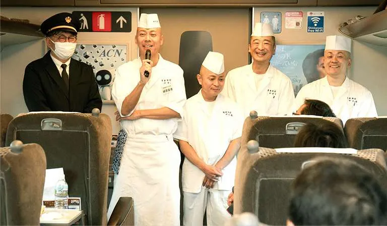 A Special Moment on the Shinkansen