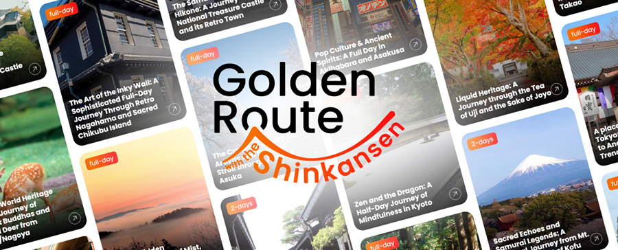 Golden Route with the Shinkansen