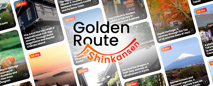Golden Route with the Shinkansen