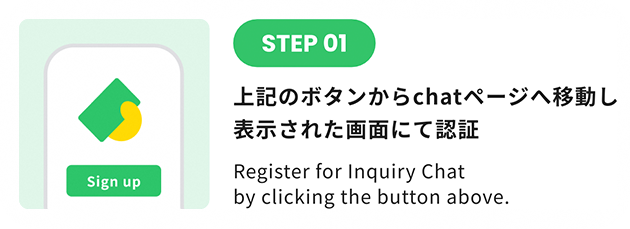 STEP1: Register for Inquiry Chat by clicking the button above.