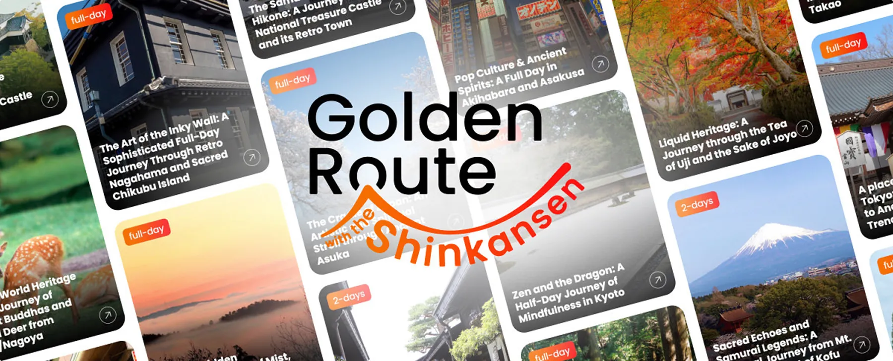 Golden Route with the Shinkansen