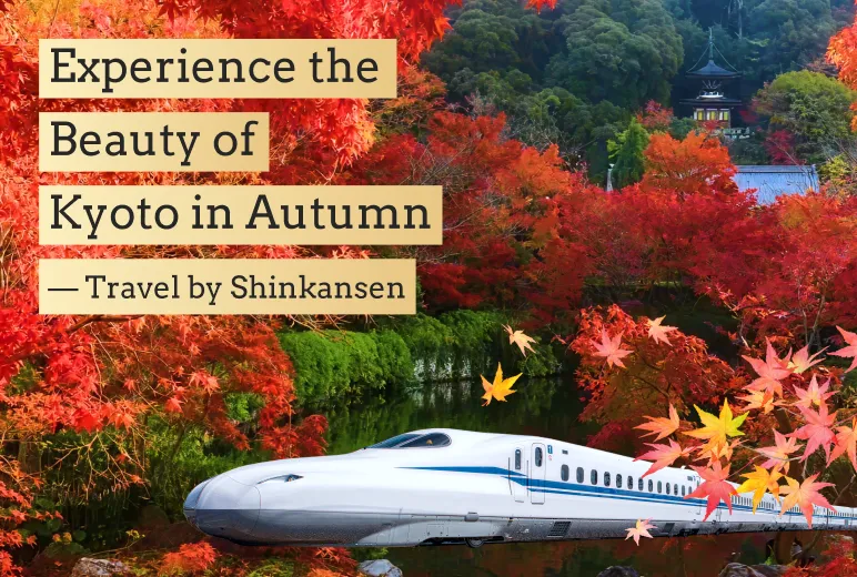 Experience the Beauty of Kyoto in Autumn — Travel by Shinkansen
