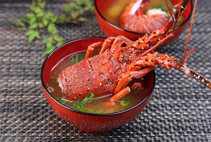 Dinner: Japanese spiny lobster (Ise Ebi)